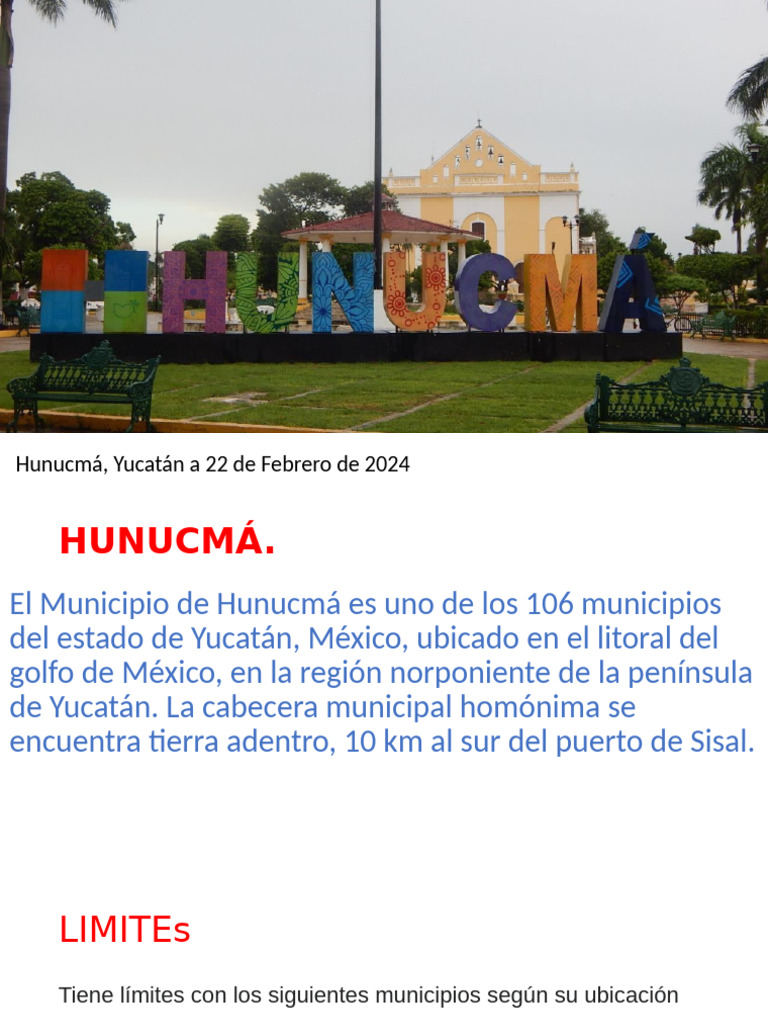 Historia y cultura de Hunucmá, Yucatán | PDF