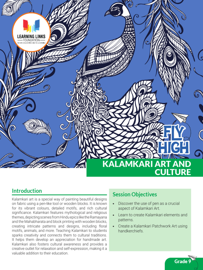 LS Card 2 - Grade 9 - Kalamkari Art and Culture | PDF | Textiles