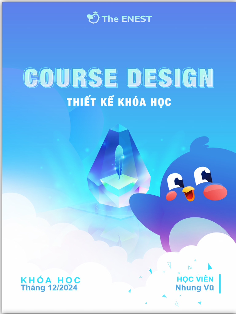 (The ENEST Language Center) - Course Design - Nhung Vũ - T091 | PDF