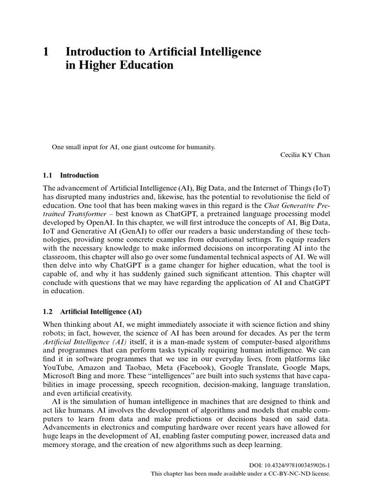 Introduction To Artificial Intelligence in Higher Education - 25 - 02 ...