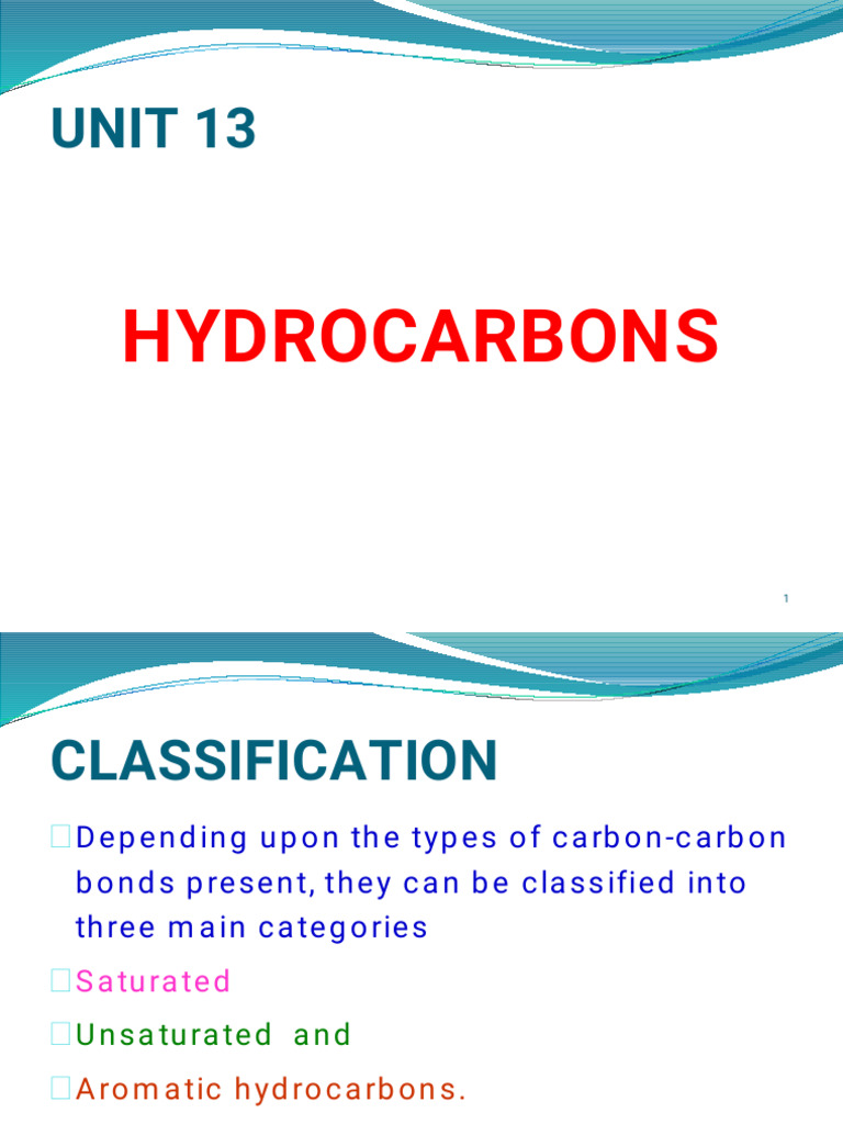 Hydrocarbons class 11 1 pdf organic chemistry chemistry