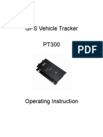 GPS Vehicle Tracker PT300 Operating Instruction