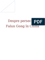 Despre Persecutia Falun Gong