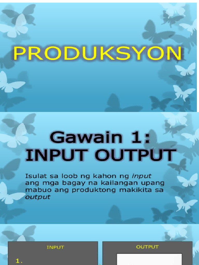 6 Produksyon | PDF
