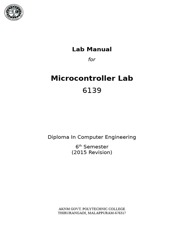 AKNM - 6139 - Labmanual - 05 - 03 - 18 - AKNMGptc - 790 | PDF ...
