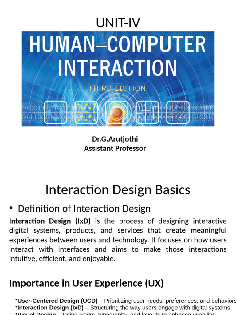 Interaction Design Fundamentals Explained | PDF | Software Development ...
