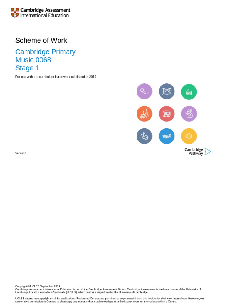 0068 Primary Music Stage 1 Scheme of Work - tcm142-555147 | PDF | Songs ...
