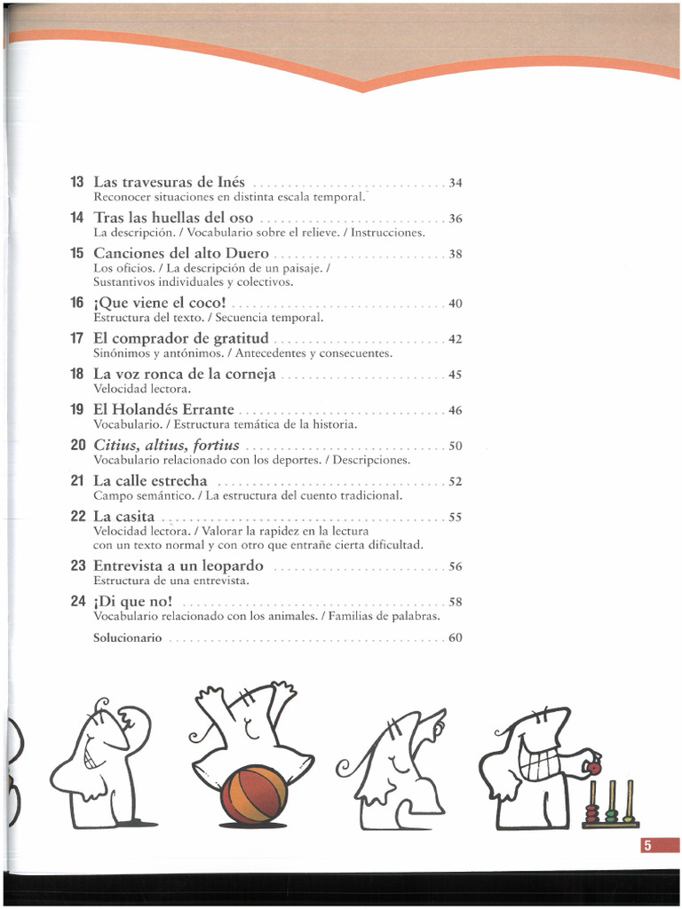 Comprensiã N Lectora de 5 4 | PDF