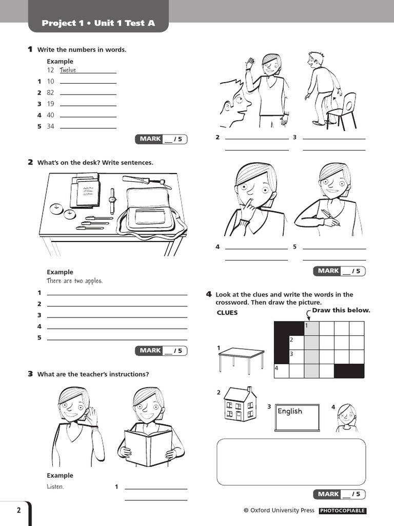 Project 1 Unit 1 Parallel Tests | PDF | Word Puzzles