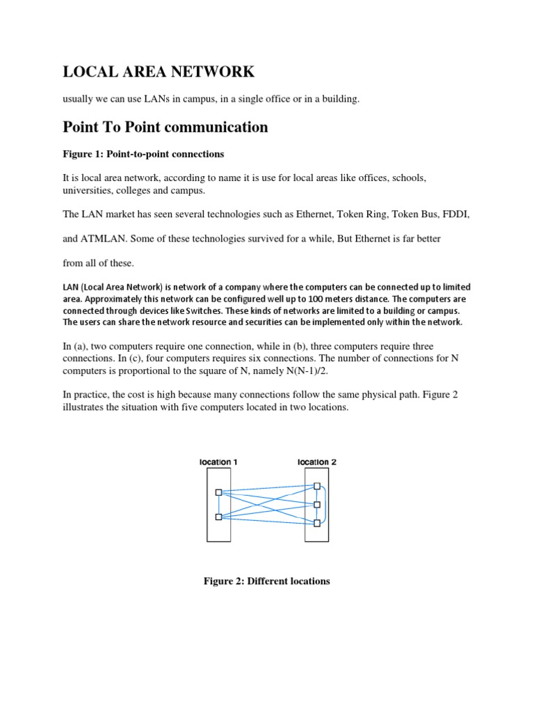 Lan Tech | PDF | Local Area Network | Public Switched Telephone Network