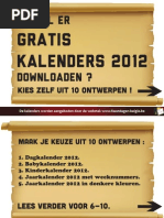 Download Wie wil er gratis kalenders 2012 downloaden by Rolf Van Vooren SN82669249 doc pdf