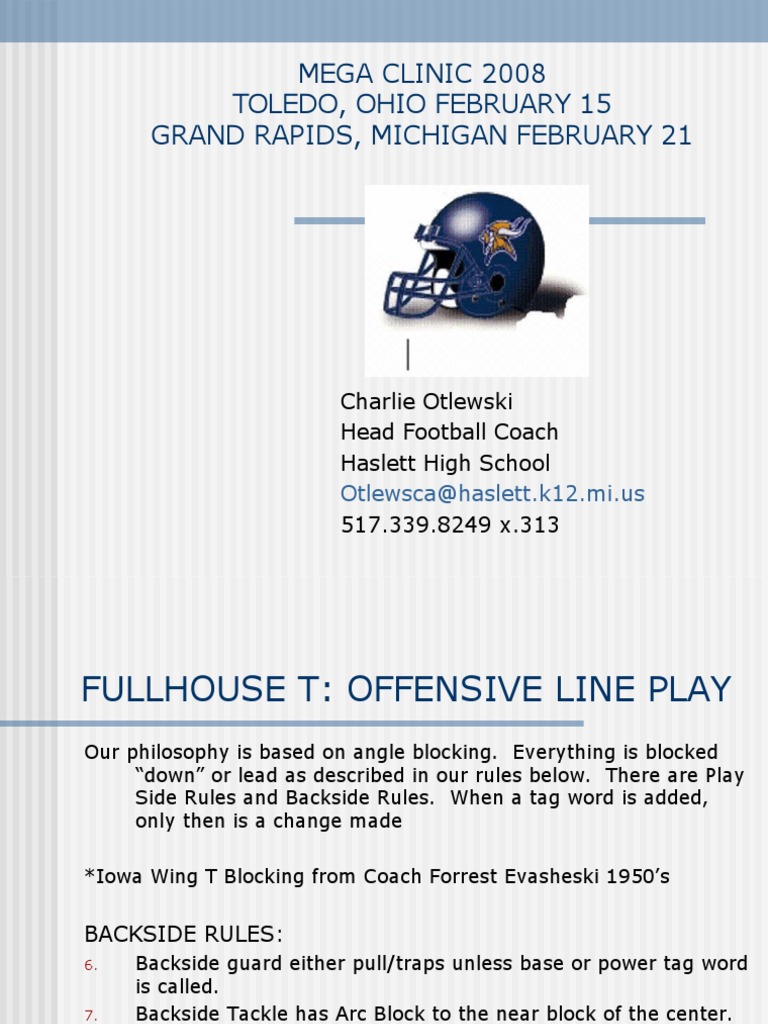 Wing T Spread Run PDF Quarterback Positions (Team Sports)