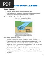 River Erosion and Transportation Processes | PDF | Erosion | River