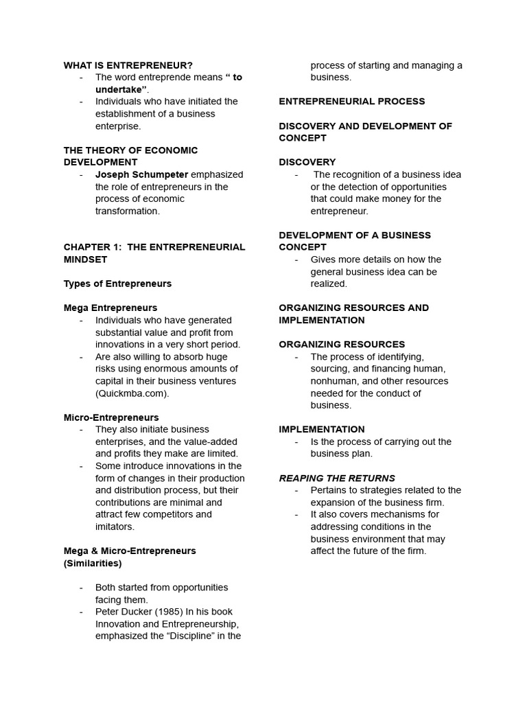 Understanding Entrepreneurship Basics | PDF | Entrepreneurship | Pricing