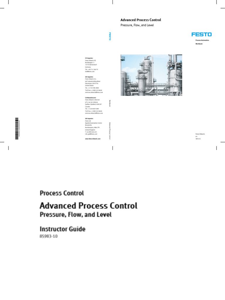 585115-591707 - MN171218 - Advanced Process Control - Student Ma | PDF ...
