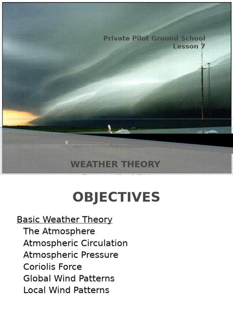 Sample AviaCave Meteorology PPL | PDF | Cloud | Fog