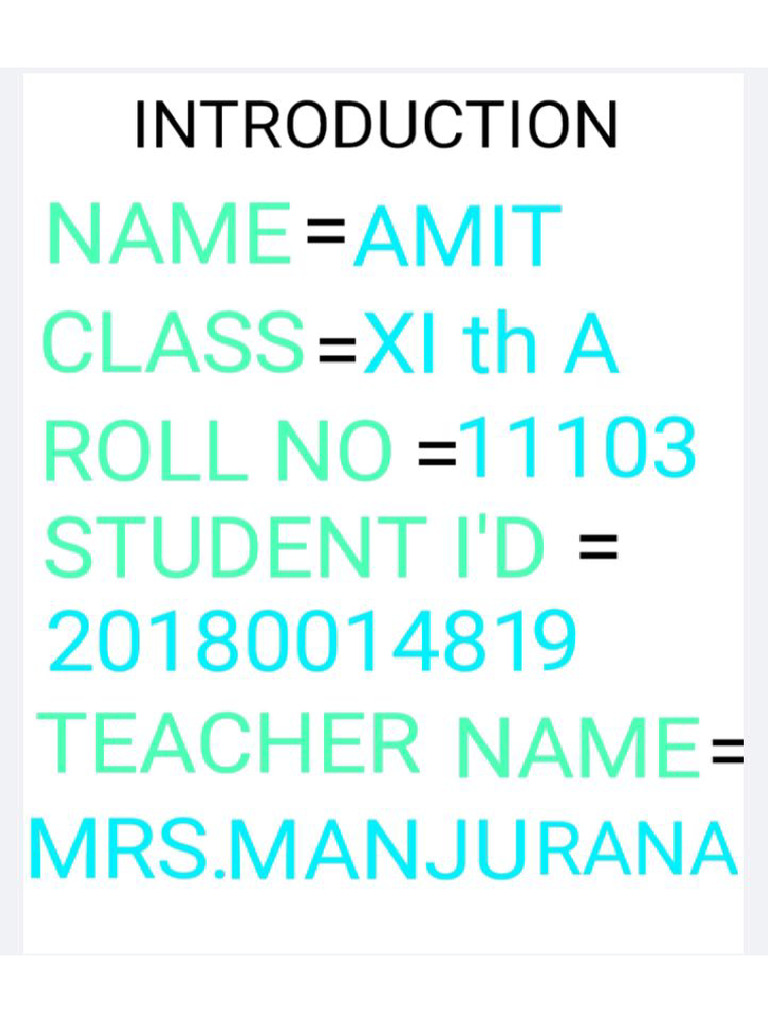 Practical File Amit (2) | PDF | Area | Sql