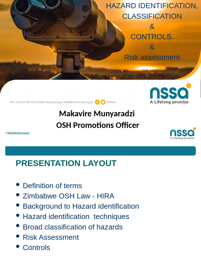 Accident Prevention Principles in OSH | PDF | Hazards | Risk