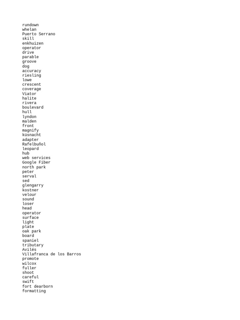 Random words for data science pdf