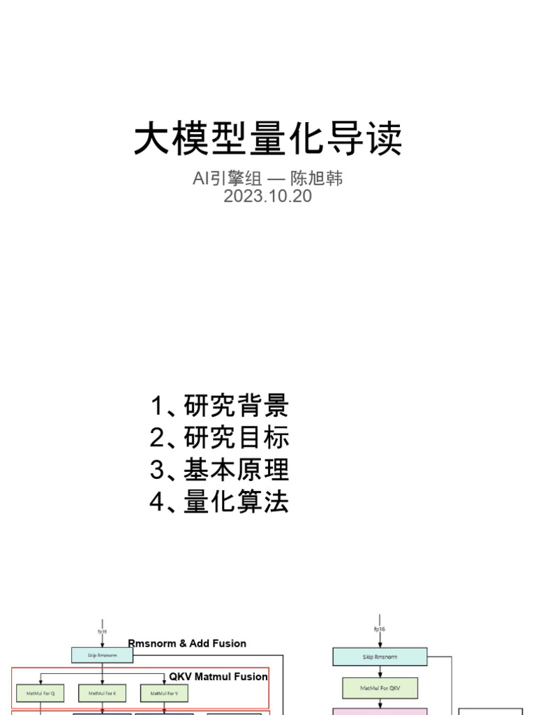 大模型量化导读| PDF