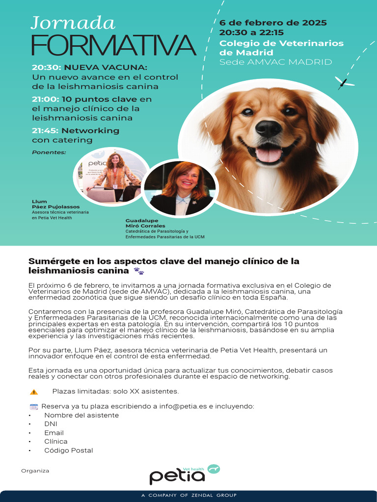 Jornada sobre Leishmaniosis Canina en Madrid | PDF