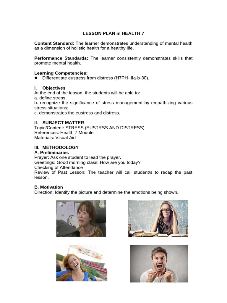 STRESS LP NONOL final | PDF | Stress (Biology) | Learning
