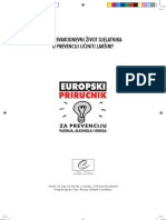 Evropski priručnik za prevenciju aklohola, droga i pušenja - Handbook Prevention; Alcohol, Drugs and Tobacco