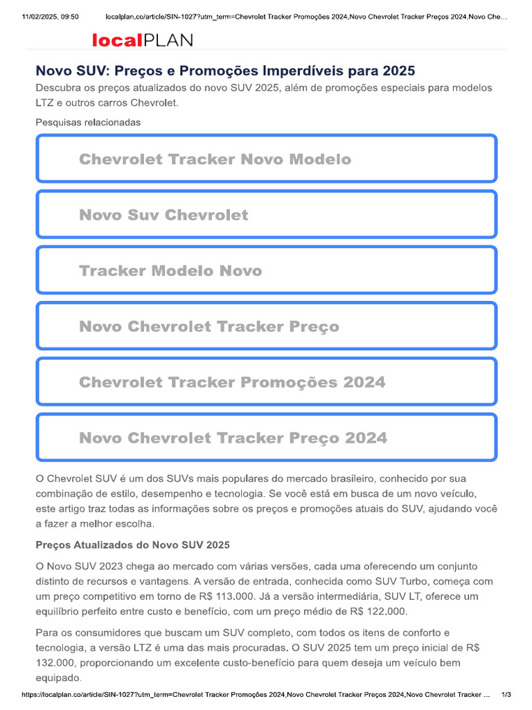 Novo SUV | PDF