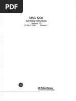 GE MAC 1200 Manual