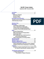 2006 Final Case Index