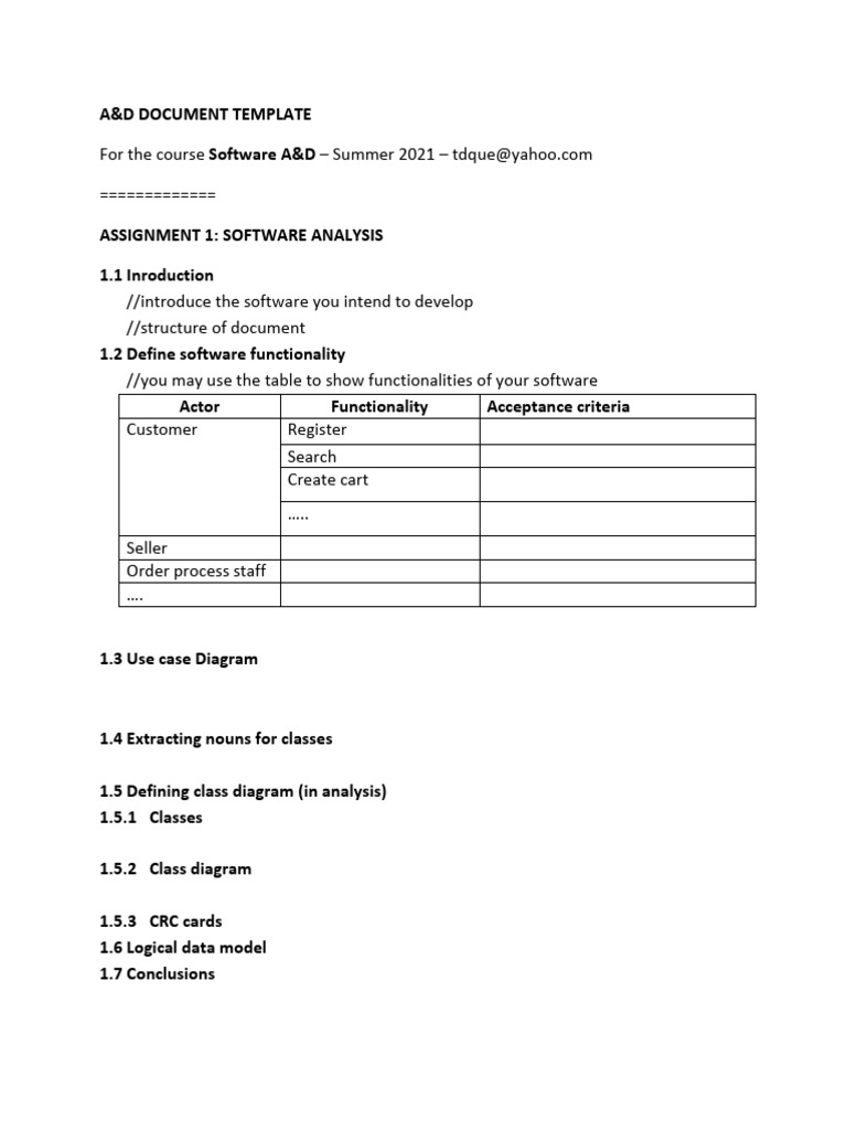 AD Template guidelineVPTool | PDF | Databases | Software