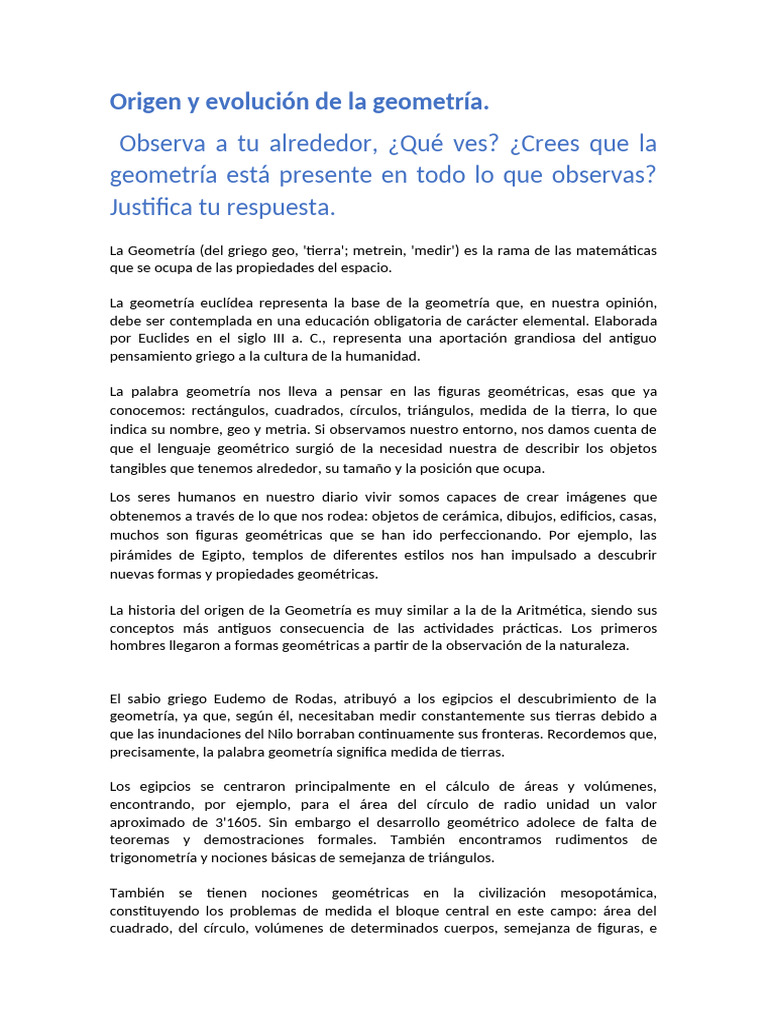 Tema Geometria | PDF | Geometría | Teorema