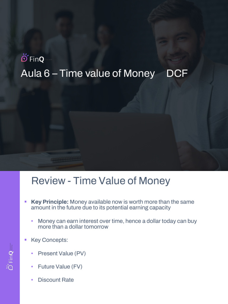 Time Value of Money & DCF Overview | PDF | Discounted Cash Flow | Time ...