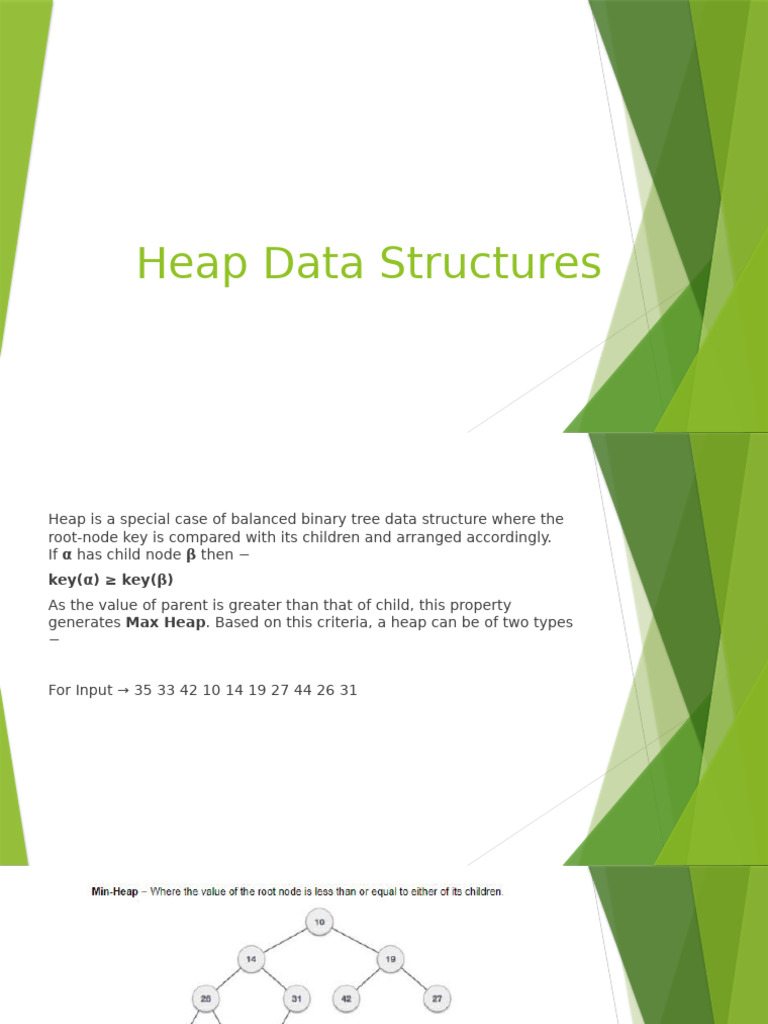 Heap Data Structures | PDF