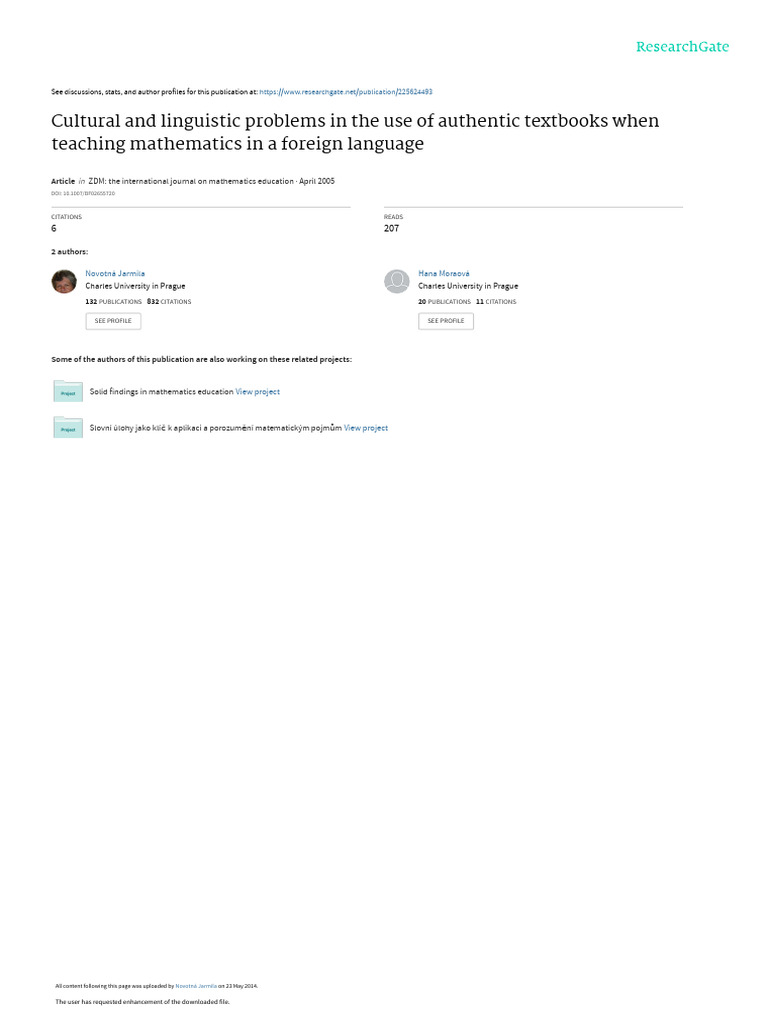 Cultural and Linguistic Problems in The Use of Aut | PDF | Second ...