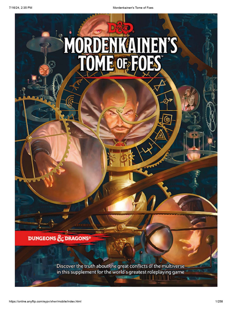 洋書 Mordekainen's Time of Foes - D&D 1?v=1