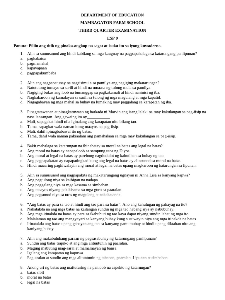 Esp 9 | PDF