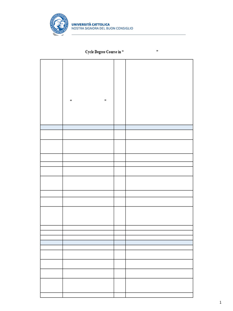 Medicine Faculty Study Plan | PDF