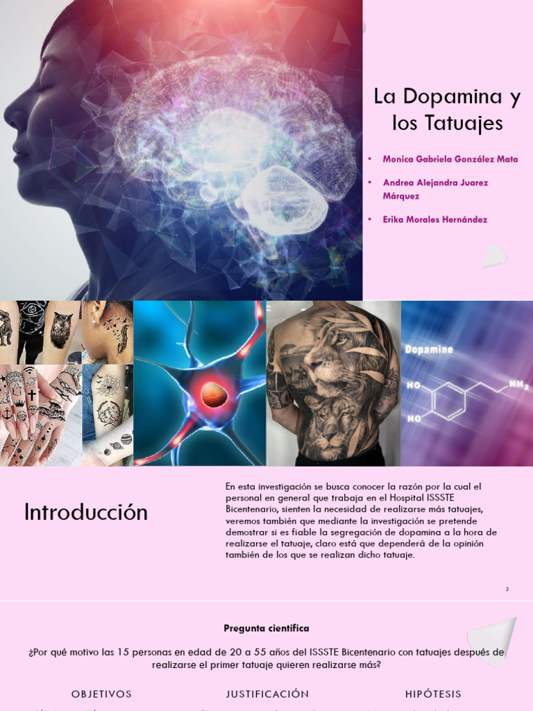 Dopamina y el deseo de tatuajes | PDF | Infección | Enfermedades y ...