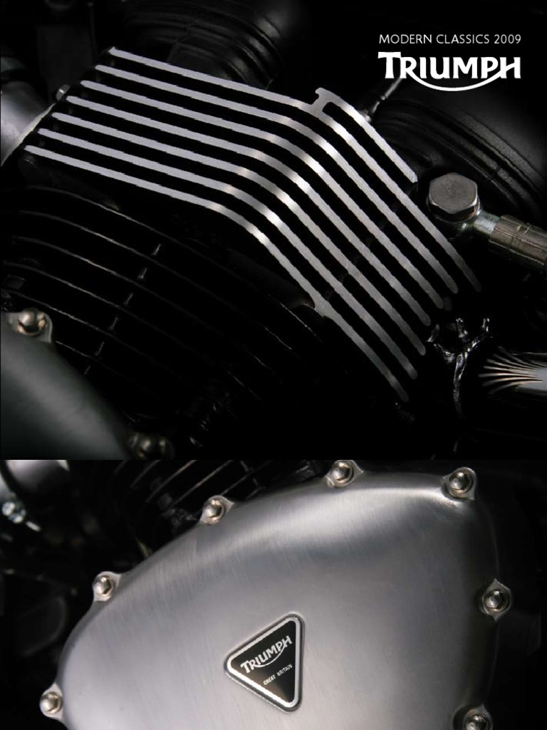 Triumph Modern Classics 2009 Enlgish PDF Transmission