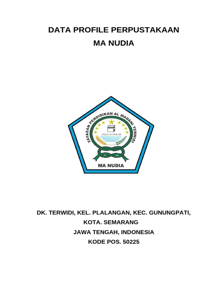Profil dan Kinerja MA Nudia Semarang | PDF