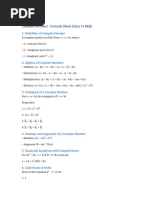 Class 11 Sequences and Series Formulas | PDF