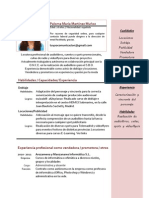 Curriculum Paloma Martínez