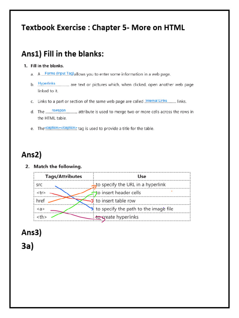 Ade 6 Ch5 Textbook Exercise | PDF
