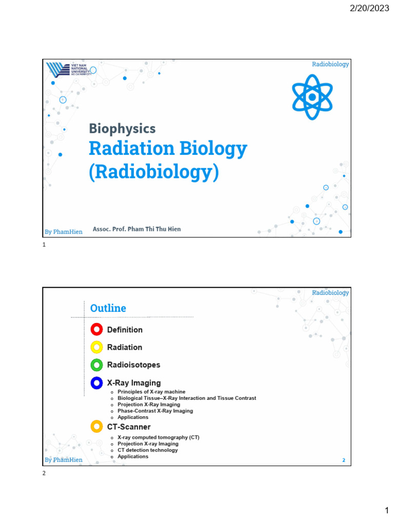 Understanding Radiobiology Basics | PDF | Isotope | Radiation