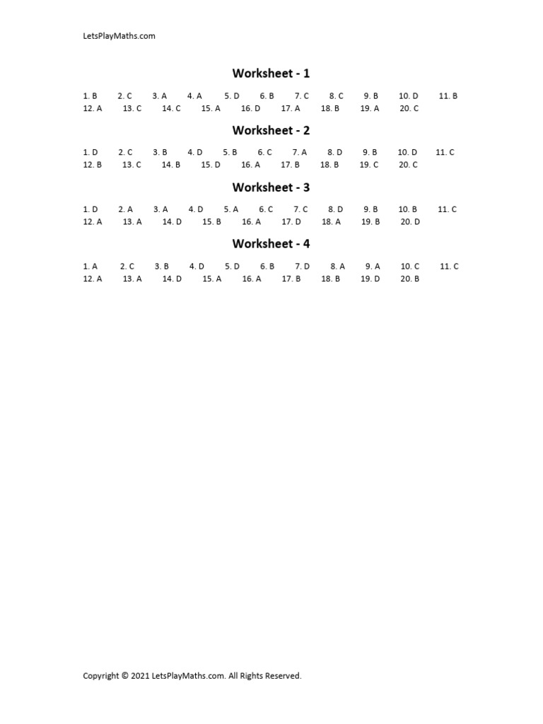 Decimals Answer | PDF