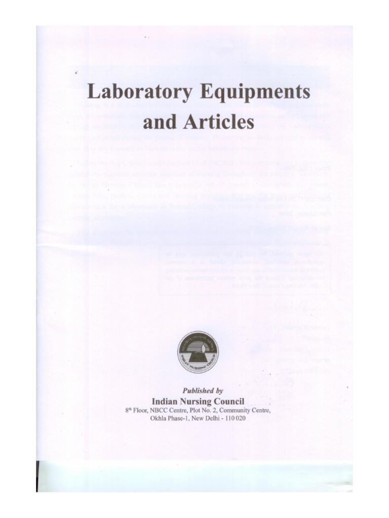 INC Lab Instruments | PDF
