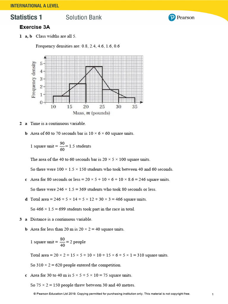 Frequency Density Calculations Guide | PDF