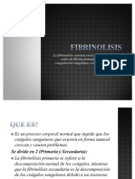 Fibrinolisis