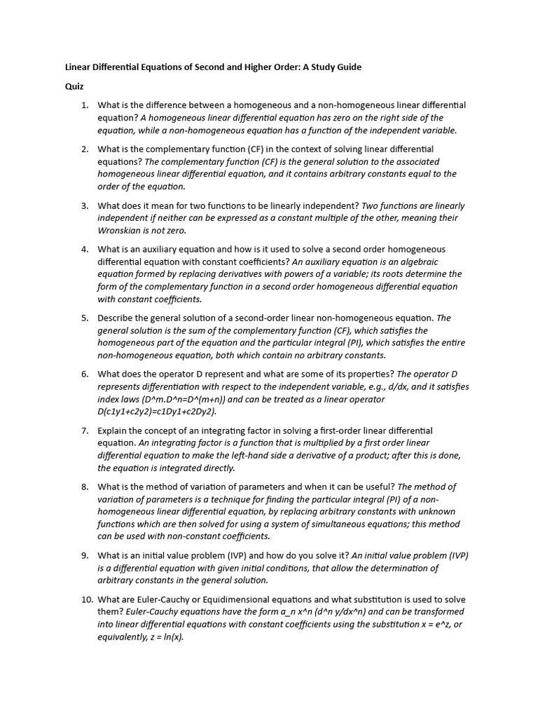 unit-4-summary-1-pdf-equations-ordinary-differential-equation